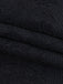 Jupe corset noire à lacets en dentelle patchwork années 1970