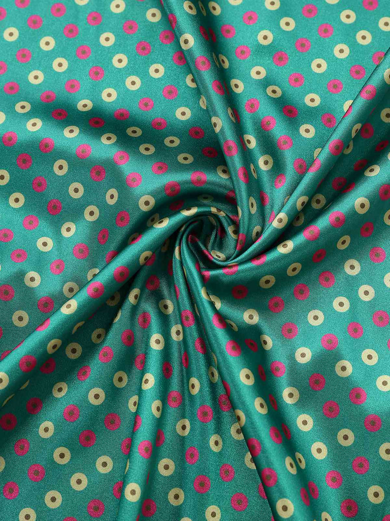 Robe bustier verte à pois style Grinch Martha Cosplay des années 1930