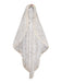 Ensemble robe de mariée vampire beige en dentelle style Halloween des années 1930