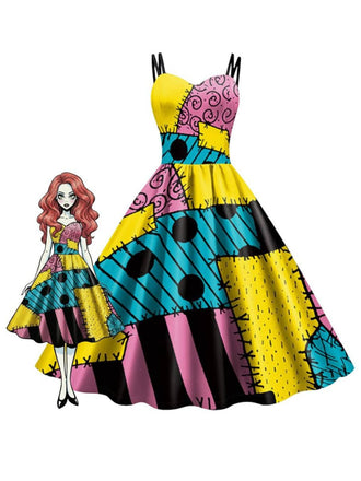 Robe Sally de L'Étrange Noël de Monsieur Jack années 1950