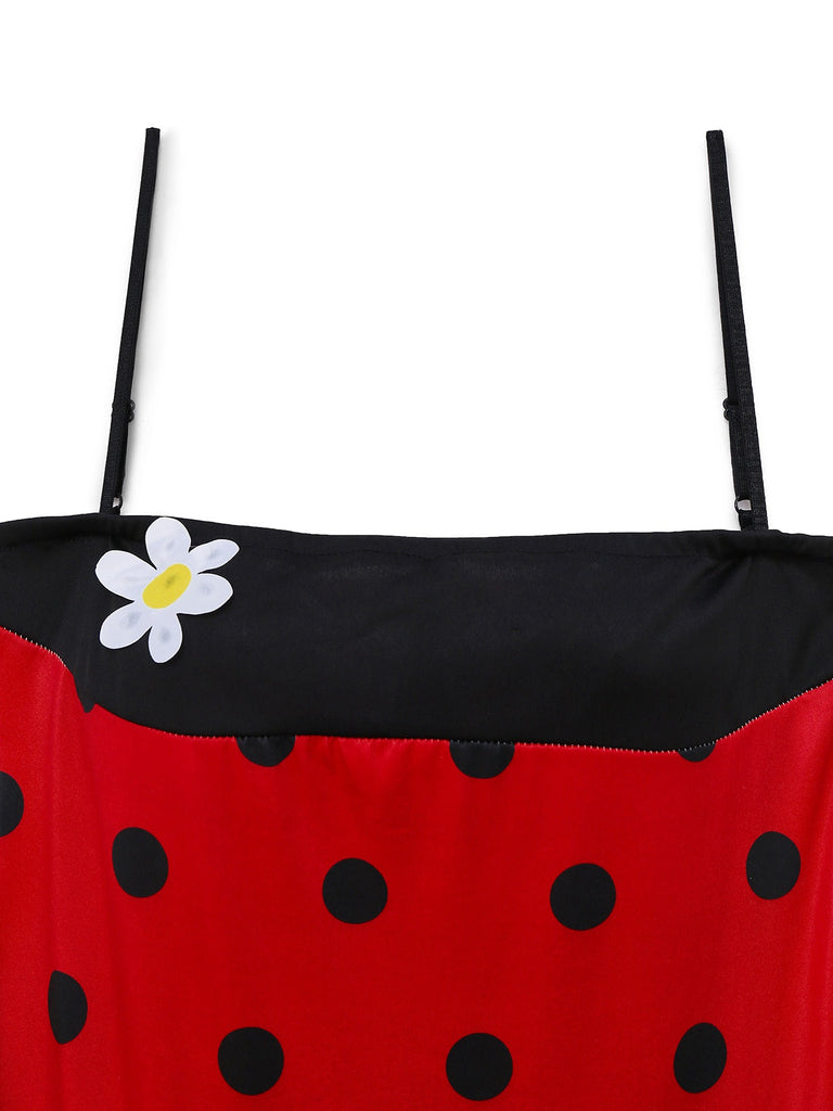 Ensemble de costumes de cosplay Miraculous Bubble rouge des années 1960