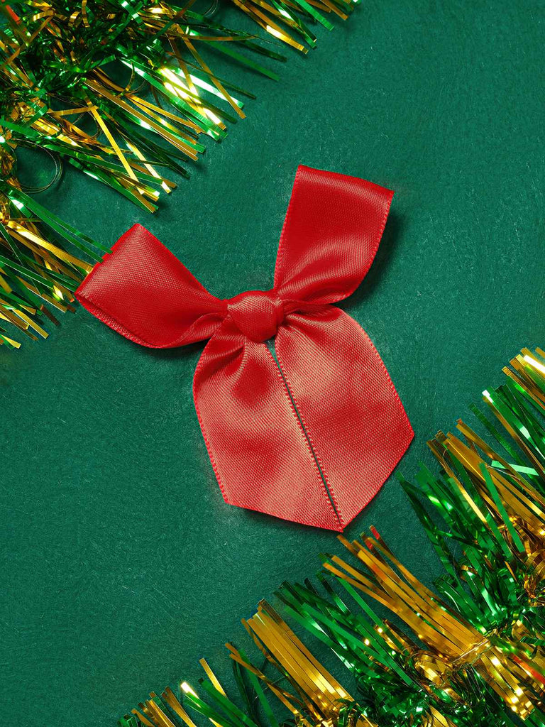 Cape à capuche embellie 3D avec sapin de Noël vert des années 1950