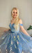 Robe courte en dentelle florale brodée années 1970