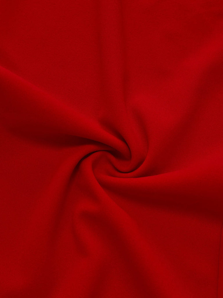 Combinaison à revers uni col en dentelle florale et nœud années 1950