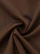[Prévente] 2PCS veste marron à double col en fausse fourrure et jupe trapèze années 40