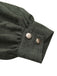 Robe boutonnée col cranté manches lanternes des années 1940