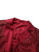 Veste longue pailleté col revers à nouer ceinturée années 1960