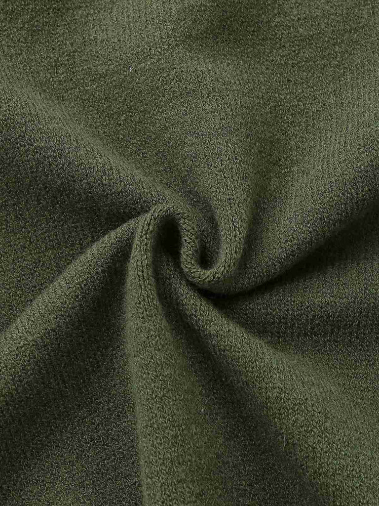 Gilet tricoté à manches lanternes brodées soleil et lune des années 1980