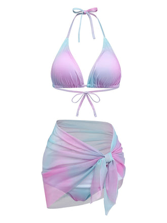 [Prévente] Bikini Dos Nu Ombré et Cache-Maillot Y2K 2000s