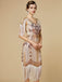 Robe Charleston à franges et sequins années 1920