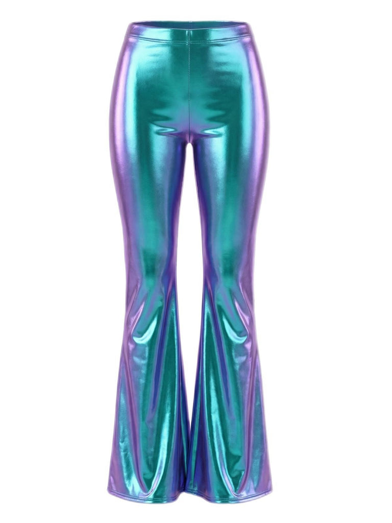 Pantalon évasé disco carnaval années 1970