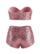 Maillot de Bain à Paillettes Étoile de Mer Bandeau Années 1950 4