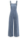 [Prévente] Salopette en jean bleu large effilochée années 1970