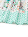 Robe Coastal Manches Bouffantes Shirt Vert Années 1970 6
