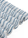 Robe Évasée Ceinturée Imprimé Géométrique Bleu Foncé Années 1950 6