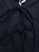 Tops Dentelle Col Marin Sans Manches Bleu Marine Années 1950 4