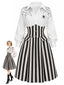 Robe d’Halloween à toile d’araignée années 1930