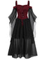[Grande Taille] Robe d'Halloween à épaules dénudées des années 1950
