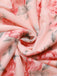 Robe sirène en maille de soie rose des années 1930