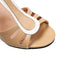Bout Ouvert Ajouré Blocs de Couleur Bride en T Talons 10