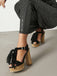 Vintage Bout Pointu Bride Cheville Talons 3