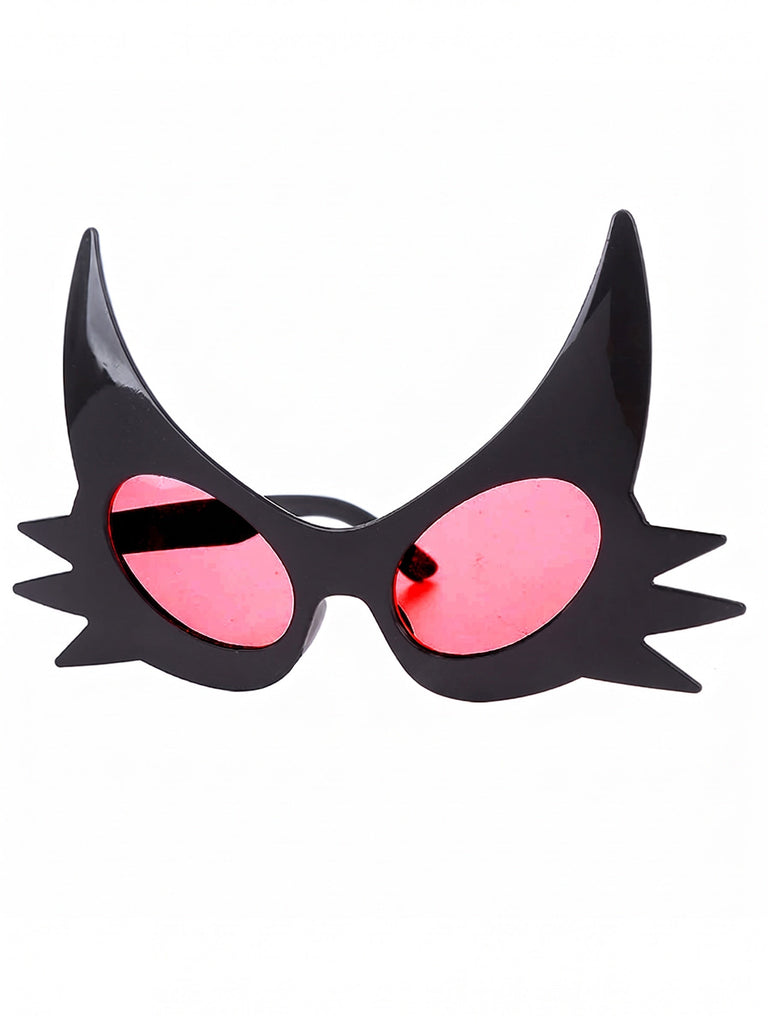 Lunettes noires de Catwoman pour déguisement d’Halloween - 5