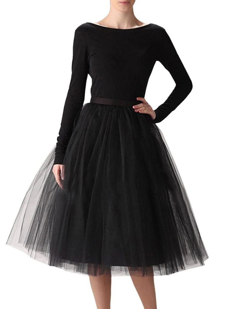 Jupon Années 50 Solid en Tulle 8