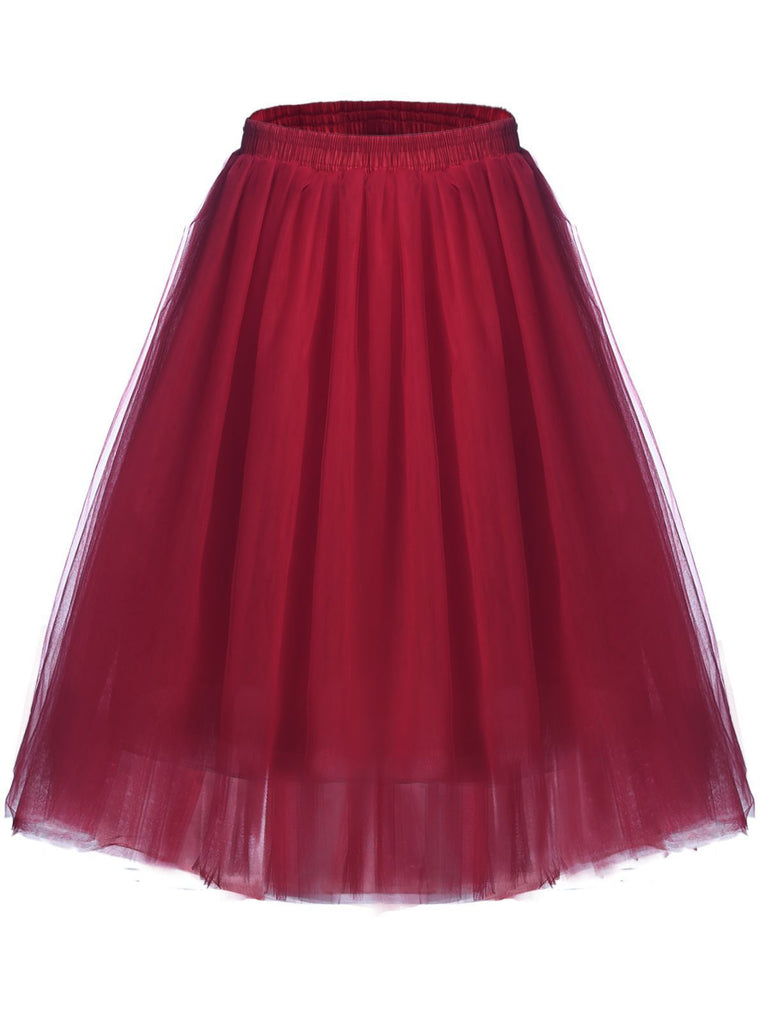 Jupon Années 50 Solid en Tulle 13