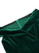 Robe Crayon Vintage Verte Année 60 Solide en Velours 4