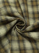 Robe Swing Verte Jaune Année 50 Boutonnée avec Ceinture