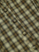 Robe Swing Verte Jaune Année 50 Boutonnée avec Ceinture