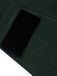 Manteau à Boutons Uni Vert Foncé Années 1950 10