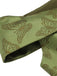 Robe trapèze verte à épaules dénudées et revers des années 1950 7