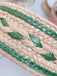 Bandeau tressé patchwork de couleurs bohèmes