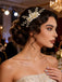 Accessoires pour Cheveux en Perles Blanches et Cristaux Floraux 4