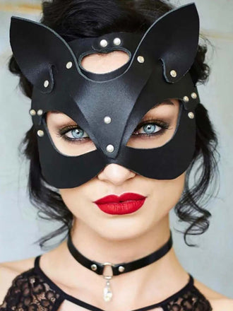 Masque noir à cornes pour bal masqué et déguisement d’Halloween - 2