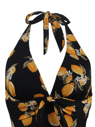 Maillot de Bain Florale Une-pièce pour Femmes