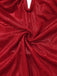 Maillot de bain rouge col V profond fleuriel 3D pailleté années 1960