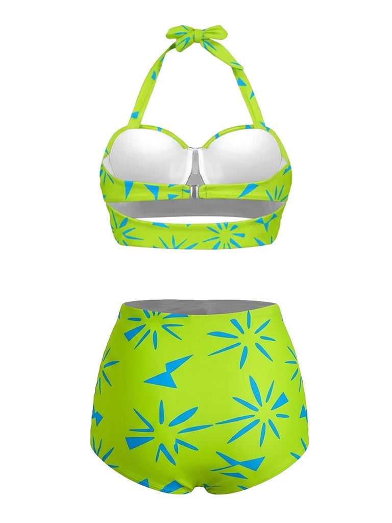 [Prévente] Maillot de Bain Noir Dos Nu Toile d'Araignée Années 50