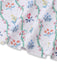 Maillot de bain volants fleurs carré blanc 1970s
