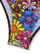 Marguerite Halter Coloré Ensemble Tankini Années 2000 7
