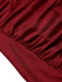 Maillot de bain dos nu rose uni des années 1950