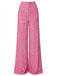 Pantalon disco sequins unis jambes larges années 70