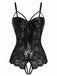 [Prévente] Lingerie en dentelle et satin avec nœud années 1970