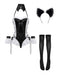 5PCS Bunny Ouvert Body Lingerie Années 1980 9