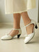 Escarpins Mary Jane à Nœud avec Bride Cheville