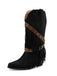 Vintage Denim Western Heels - vintage shoes, retro heels
