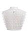 White 1950s Vintage Retro Blouse 2