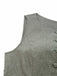 2PCS Gilet et pantalon large style bureau uni des années 1940
