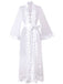 Ensemble nuisette blanche en dentelle et maille années 1930